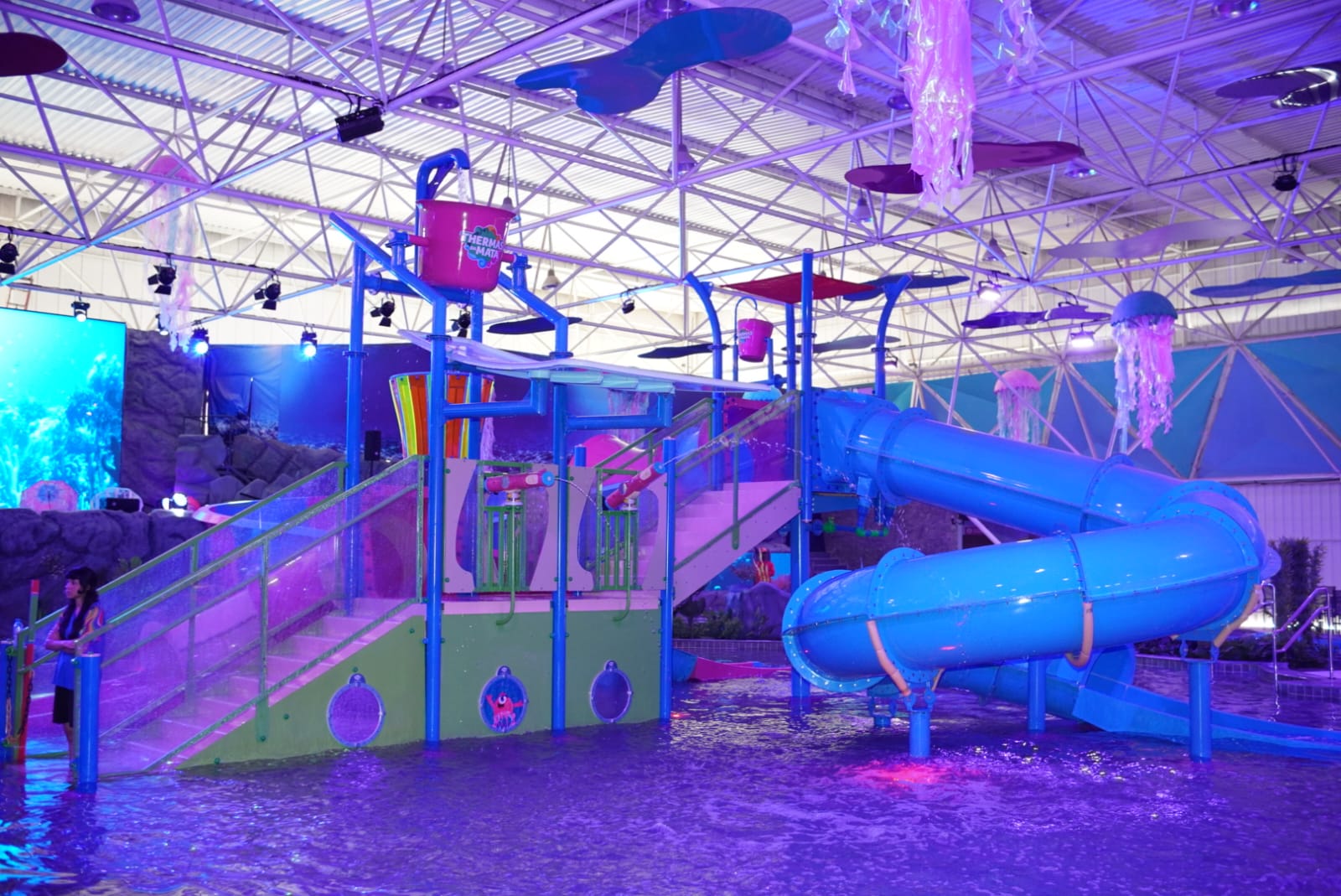 Thermas da Mata apresenta Aqualume, atração que une água, tecnologia e imersão